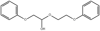 2-phenoxy-1-(2-phenoxyethoxy)ethanol Structure