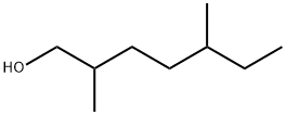 2,5-dimethylheptan-1-ol Structure