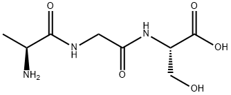 alanyl-glycyl-serine 结构式