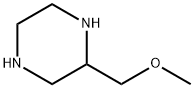 2-(甲氧基甲基)哌嗪 结构式