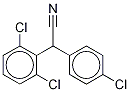 2,6-Dichloro-α-(4-chlorophenyl)benzeneacetonitrile 结构式