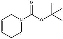 N-BOC-1,2,3,6-四氢吡啶 结构式