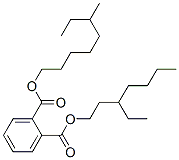 3-ethylheptyl 6-methyloctyl phthalate 结构式