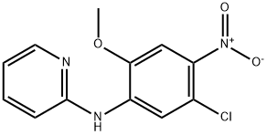 N-(5-chloro-2-methoxy-4-nitrophenyl)pyridin-2-amine Structure
