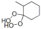 methylcyclohexylidene hydroperoxide 结构式