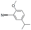 Benzonitrile, 2-methoxy-5-(1-methylethyl)- (9CI) 结构式
