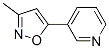 Pyridine, 3-(3-methyl-5-isoxazolyl)- (9CI) 结构式