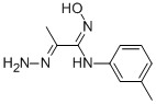 N-(m-Tolyl)pyruvamidoxime 2-hydrazone 结构式