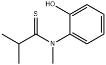 Propanethioamide,  N-(2-hydroxyphenyl)-N,2-dimethyl- 结构式