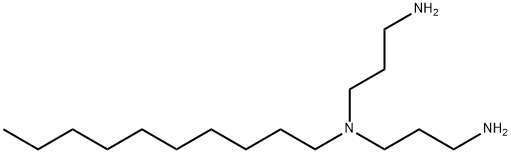 N,N-bis(3-aminopropyl)decylamine 结构式
