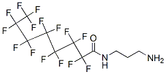 N-(3-aminopropyl)-2,2,3,3,4,4,5,5,6,6,7,7,8,8,8-pentadecafluorooctanamide Structure