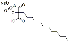 sodium C-dodecyl [2-[(thiosulphonato)oxy]ethyl]carbamate 结构式