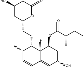 普伐他汀类酯 结构式