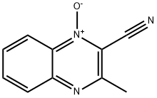 2-Quinoxalinecarbonitrile,3-methyl-,1-oxide(9CI) Structure