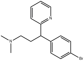 溴苯那敏 结构式