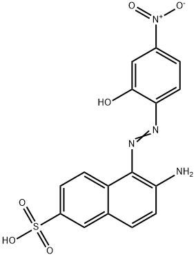 2-Naphthalenesulfonic acid, 6-amino-5-((2-hydroxy-4-nitrophenyl)azo)-|