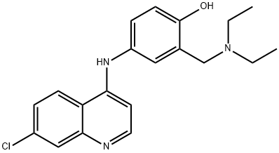 Amodiaquine Struktur