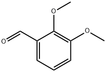 2,3-二甲氧基苯甲醛 结构式