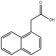 1-萘乙酸 结构式