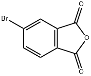 4-溴邻苯二甲酸酐, 86-90-8, 结构式