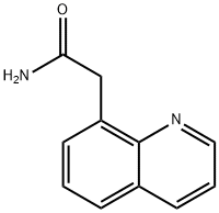 2-(quinolin-8-yl)acetamide, 860204-95-1, 结构式