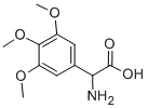 AMINO-(3,4,5-TRIMETHOXY-PHENYL)-ACETIC ACID 结构式