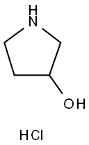 3-羟基吡咯烷盐酸盐, 86070-82-8, 结构式