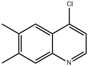 4-CHLORO-6,7-DIMETHYLQUINOLINE Structure