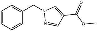 1-BENZYL-1H-PYRAZOLE-4-CARBOXYLIC ACID METHYL ESTER Struktur