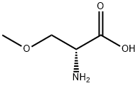 (R)-2-Amino-3-methoxylpropanoic acid Struktur