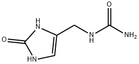 Urea,  N-[(2,3-dihydro-2-oxo-1H-imidazol-4-yl)methyl]- Structure