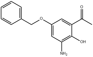 1-(3-氨基-5-(苄氧基)-2-羟基苯基)乙酮, 861841-90-9, 结构式