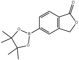 5-(4,4,5,5-tetramethyl-1,3,2-dioxaborolan-2-yl)isobenzofuran-1(3H)-one Structure