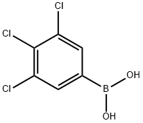 3,4,5-三氯苯硼酸, 862248-93-9, 结构式