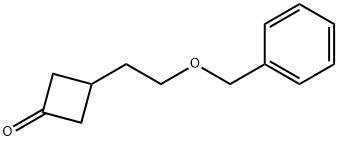 benzyl 2-(3-oxocyclobutyl)acetate Structure