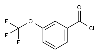 3-(トリフルオロメトキシ)ベンゾイルクロリド 化学構造式