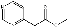 4-Pyrimidineacetic acid, methyl ester (9CI) Structure
