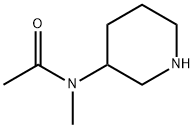3-(N-ACETYL-N-METHYLAMINO)PIPERIDINE Structure