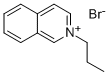 1-N-PROPYLISOQUINOLINIUM BROMIDE Structure