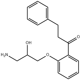 N-DEPROPYL PROPAFENONE Structure