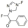2,4-Difluofo-Alpha-(1H-1,2,4-Triazolyl)Acetophenone Structure