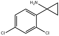 1-(2,4-DICHLORO-PHENYL)-CYCLOPROPYLAMINE Structure
