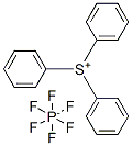 Triphenylsulfonium hexafluorophosphate Structure