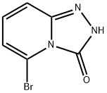 5-溴-2H-[1,2,4]三氮唑并[4,3-A]吡啶-3-酮, 864933-07-3, 结构式