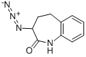3-AZIDO-1,3,4,5-TETRAHYDRO-2H-1-BENZAZEPIN-2-ONE Structure