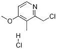 2-(Chloromethyl)-4-methoxy-3-methylpyridine hydrochloride Structure