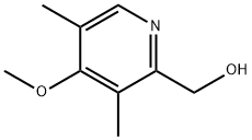4-メトキシ-3,5-ジメチル-2-ピリジンメタノール 化学構造式