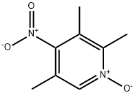 4-硝基-2,3,5-三甲基吡啶-N-氧化物 结构式