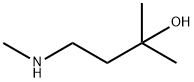 2-メチル-4-(メチルアミノ)ブタン-2-オール 化学構造式
