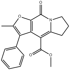 METHYL 2-METHYL-8-OXO-3-PHENYL-5,6,7,8-TETRAHYDRO-1-OXA-7A-AZAINDACENE-4-CARBOXYLATE Structure